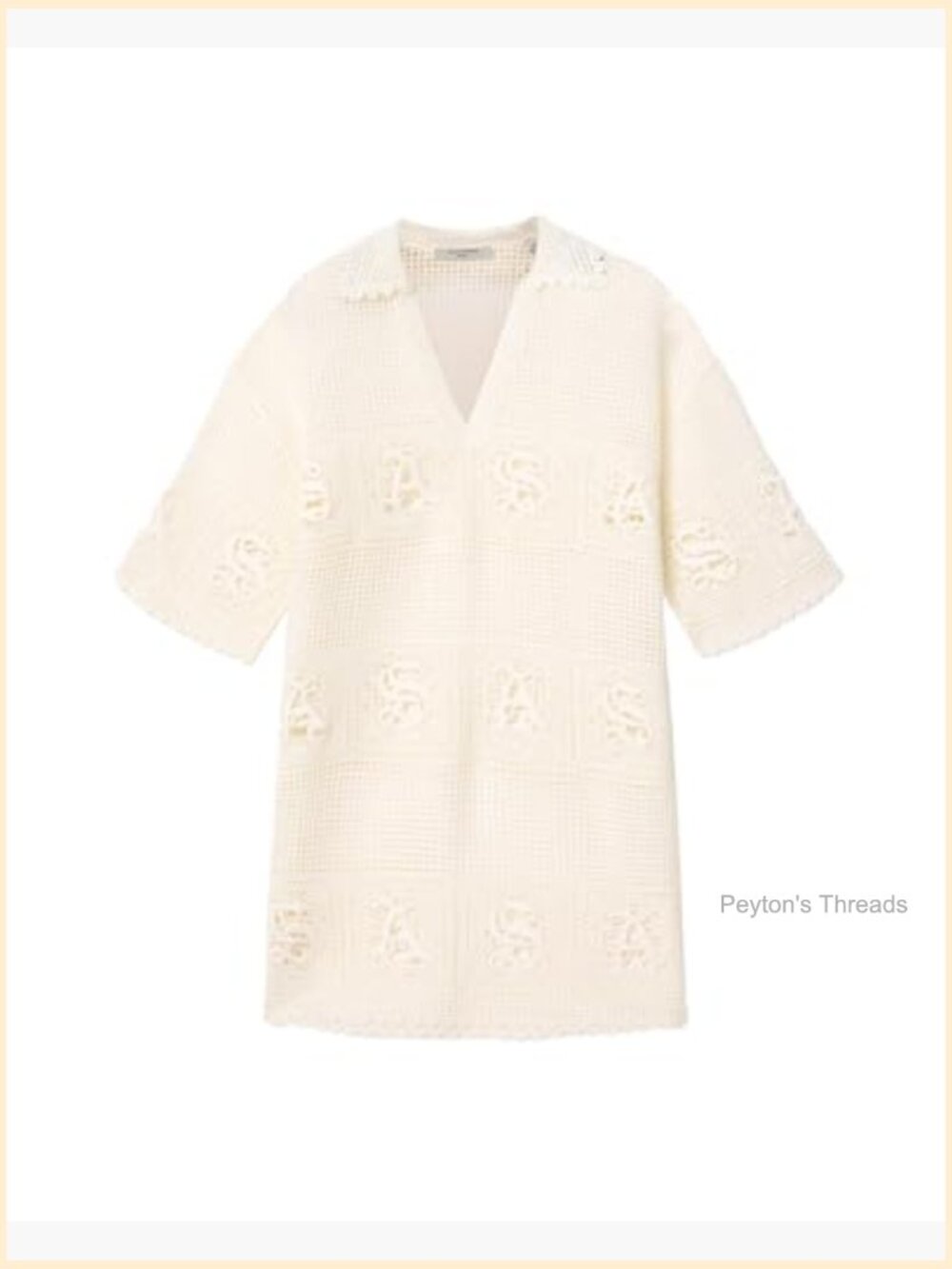 Premium Cotton Sheath Mini Dress with Collar Neck - Picture 6 of 6